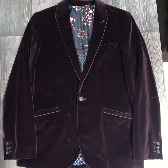 Velvet Dinner Jacket - Picture 1 of 7